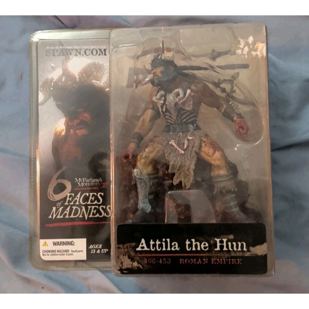 MCFARLANE TOYS Monsters III 6 Faces Of Madness ATTILA The HUN 2004 NEW